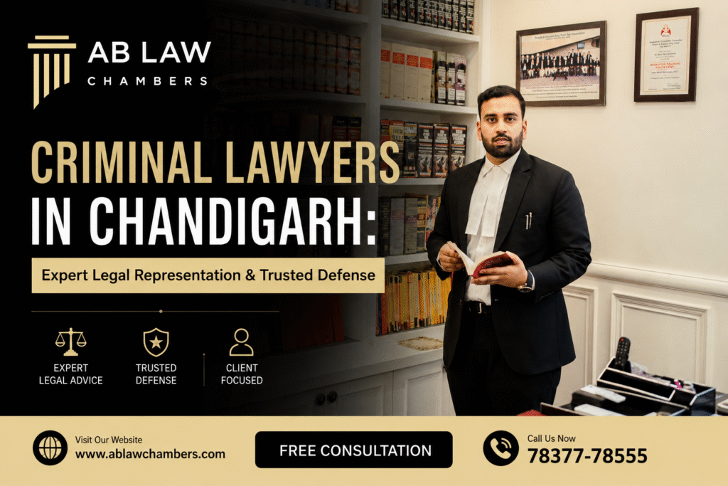 Criminal Lawyers in Chandigarh,AB LAW CHAMBERS